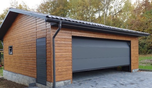 Metal garage 7m x - 23,