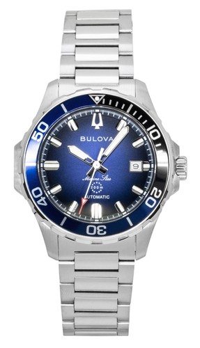Bulova marine star blue dial - marine,