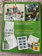 KAWASAKI KMX 125 (1986-95) & KMX 200 (1988-92) OWNERS WORKSHOP MANUAL