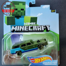 Genuine Hot Wheels Minecraft Series Diecast Car Model Collectible Toy Gift In St