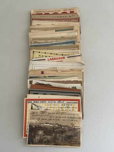 Qsl ham radio cards s - cards, 30’s