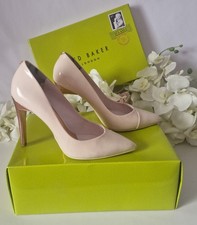 Ted Baker Cossay Toe Detail  Heeled Court Shoes Size 5 Eu38 VGC RRP £95