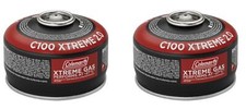 2x Coleman Gas Cartridge C100