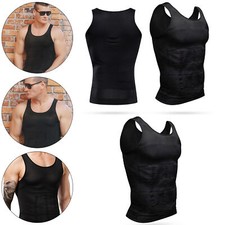 Men's Black Compression Vest