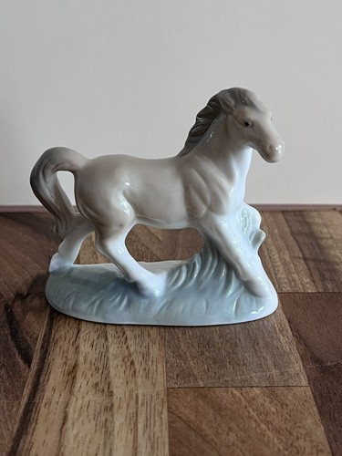 Vintage porcelain horse - porcelain,