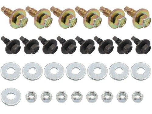 Rear bumper bar - bolt, with