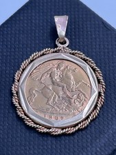 22 ct solid Gold Half