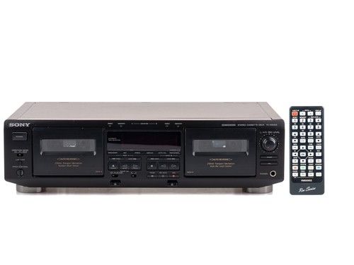Sony we505 double tape deck - sony, tc-we505