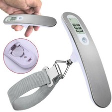 50KG Digital Travel Portable Handheld Weighing Luggage Scales Suitcase Bag Case