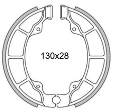 REAR BRAKE HANGERS NEWFREN GF.1207 HONDA CD 175 1971-1978