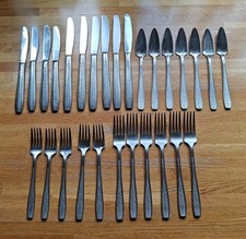 28 Pieces Firth Lustre Grain Cutlery Flatware See Photo Random Lot Bargain Price