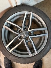 225/45/17” Alutek Ikenu Alloy Wheels With Continental Winter Tyres VW Golf MK7
