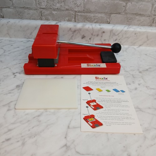 Red sizzix big shot - sizzix,