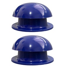 2 X MUSHROOM VENT BLUE NARROW