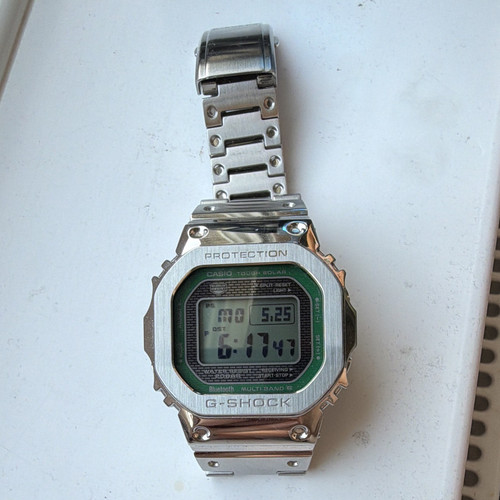 Casio shock gmw - gmw-b5000, green