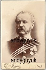 CABINET CARD HERBERT TAYLOR READE VICTORIA CROSS MEDAL INDIAN MUTINY CANADA