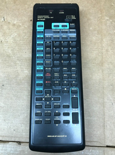 Marantz programmable remote - marantz,