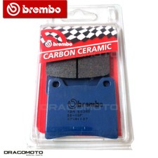 YAMAHA TDM 850 1995 1996 pastiglie freno posteriori CC BREMBO Carbon ceramica...