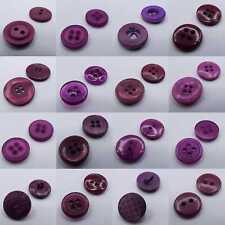 Buttons Mauve Pink Wine