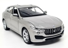 Burago 1/24 - Maserati Levante SUV Silver Diecast Scale Model Car