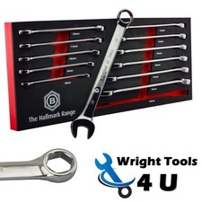 Britool Hallmark 12 Piece combination Hexagon  Spanner Set 6-Point Ring  6PT Hex