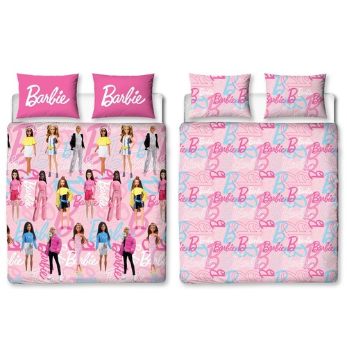 Barbie kids double duvet - kids,