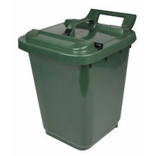 Large Kerbside Compost Caddy with Locking Lid - Green 23 litre Kerbside Bin