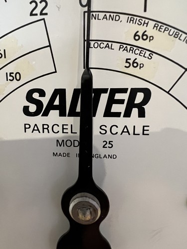Vintage salter model post - model, 25