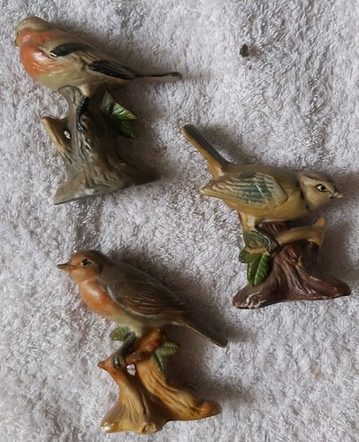 Vintage set porcelain birds - vintage, 3