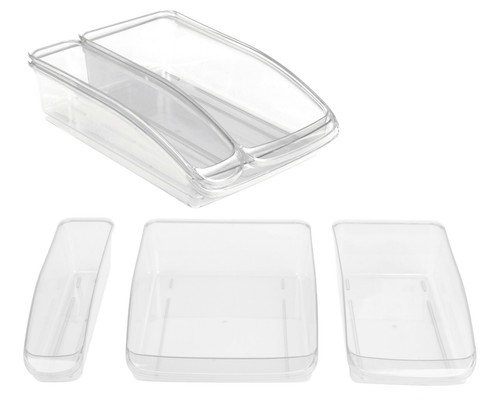 Clear plastic fridge - clear,