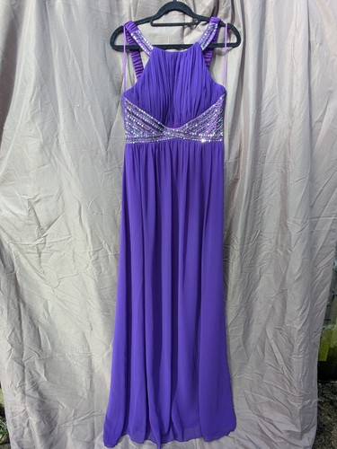 Maxi dress size8 halterneck - dress,