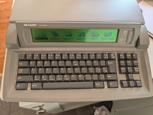 Sharp 560s desktop - sharp, fw-560s