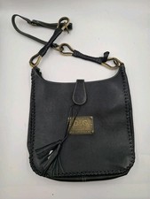 Black D&G handbag Dolce & Gabbana tassel satchel original denim 30 cm x 27 cm