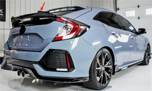 Rear spoiler wing - rear, m4