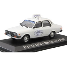 Dacia 1300 Taxi Bucharest 1980 1:43 Ixo altaya Diecast modelcar
