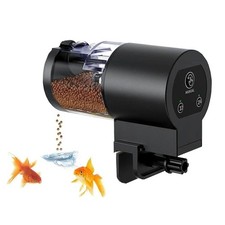 2025 Automatic Fish Feeder 100ml -Digital Programmable Aquarium Food Dispenser w