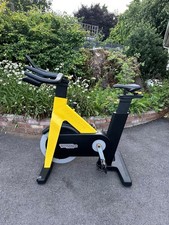 Technogym Group Cycle Spin Bike – Yellow – Commercial Grade