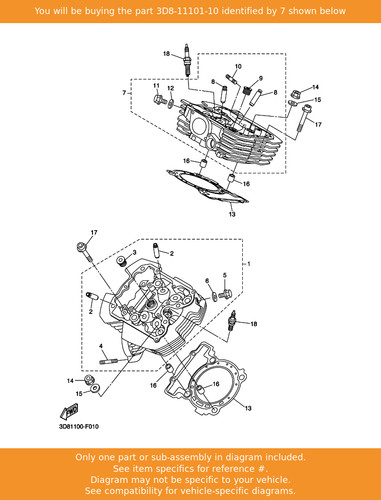 Yamaha cylinder head - yamaha,