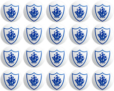 20 x Blue Peter BUTTON PIN BADGES 25mm 1 INCH Logo Vintage Retro Student