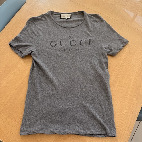 Gucci made italy logo t - in,