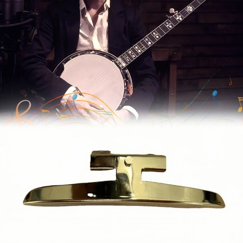 Gold zinc alloy banjo - gold,
