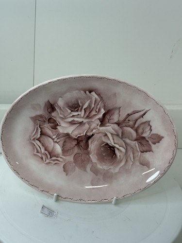 Vintage hand painted - hand, rose
