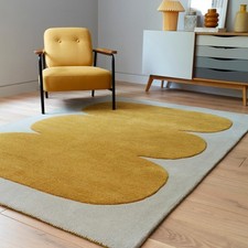 Canvas Sculpt Yellow 04 Rug