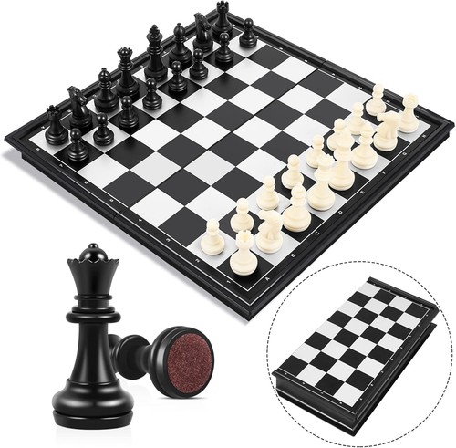 Chess board set game travel - board,