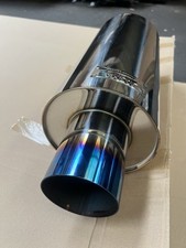 HKS Style Flat Tip JDM Blue