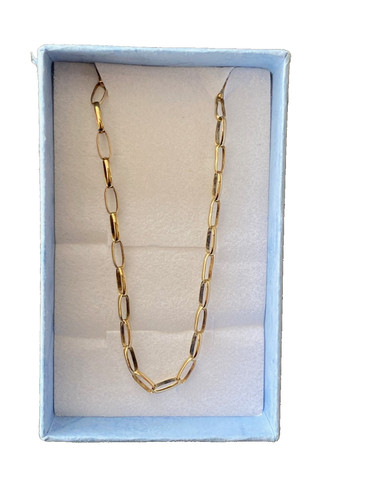 Carat gold belcher chain - 9,