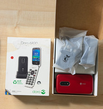 Doro 6820 4G Red Unlocked SOS