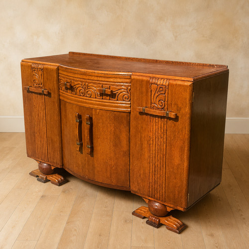 Art deco sideboard - art,