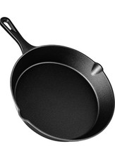 VonShef Cast Iron Skillet Pan