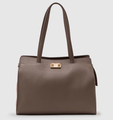 Reiss taupe delphine grained - reiss,